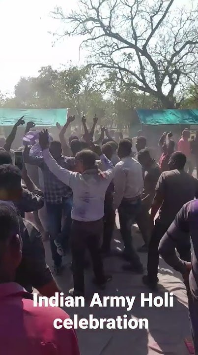 indian army holi photos