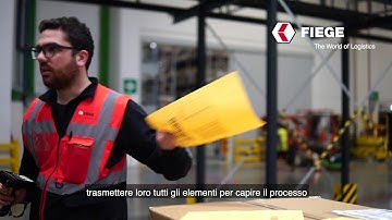 Lorenzo, Team Leader in Fiege Logistics.