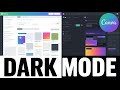Enable Dark Mode in Canva in Seconds | Easy Canva Settings Tutorial