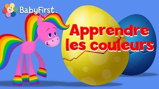 Œufs surprises - Apprendre les couleurs | Coloriage et peinture pour les tout-petits | BabyFirst