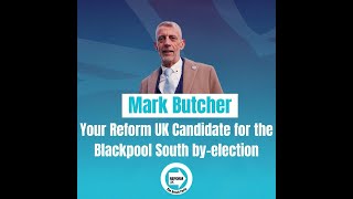 I sit down again with Mark Butcher Reform Candidate for Blackpool South