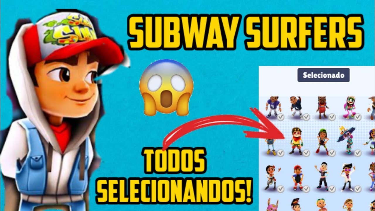 Todos os Personagens do Subway Surfers em 2022 