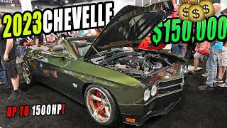 2023 Chevelle SS with 1500HP Twin turbo & 800hp Supercharged Engines SEMA 2022 Debut