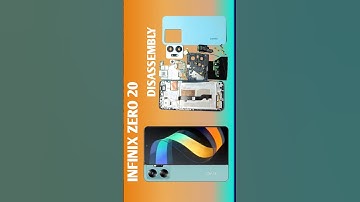 Infinix Zero 20 Disassembly teardown #shorts #infinixzero20