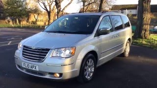 Chrysler Grand Voyager 2 8 Crd Turbo Diesel Limited Ltd 7 Seater Mpv 6 Speed Auto Mccarthy Cars Uk