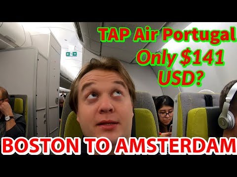 ✈ LEAVING BOSTON ON A BRAND NEW TAP AIR PORTUGAL AIRBUS A330/900NEO (New Engine Option)