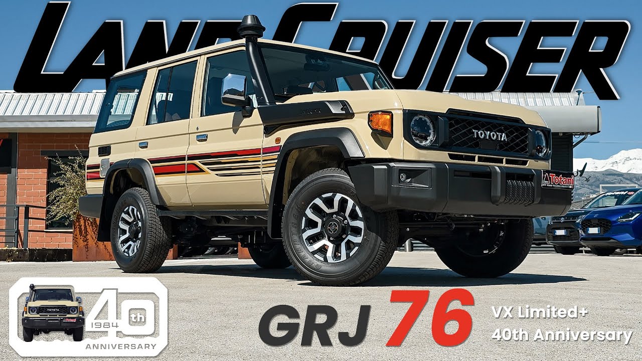 Toyota Land Cruiser GRJ76 VX Limited+ 40th Anniversary