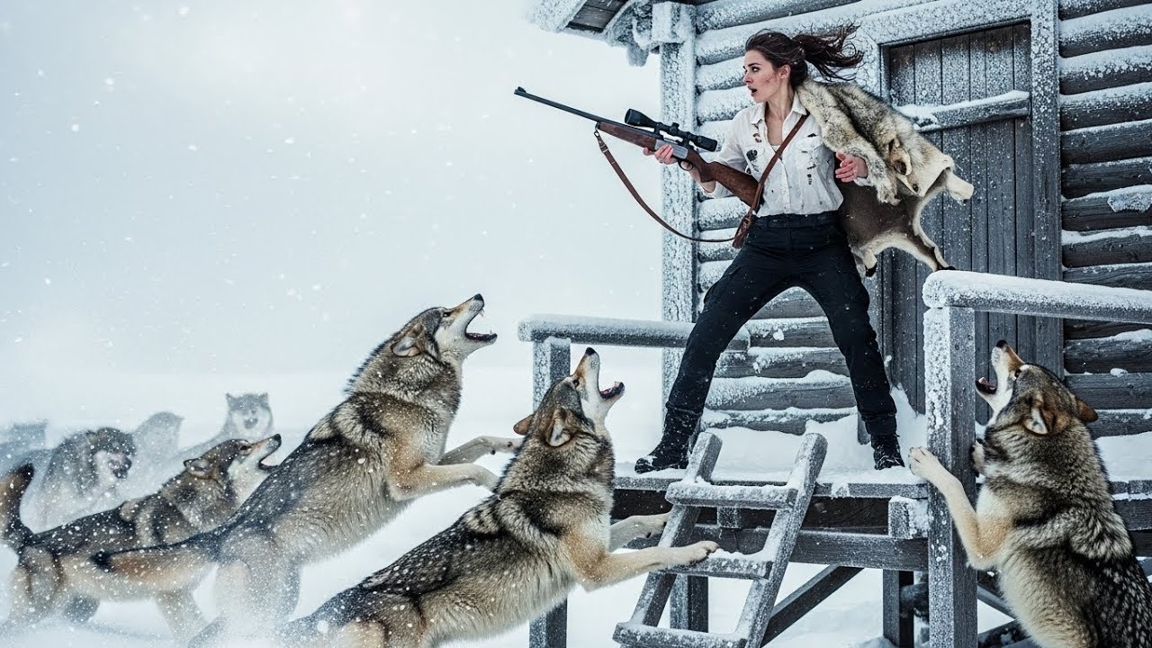 Surviving the frozen wilderness alone | elena’s fight against the wolves