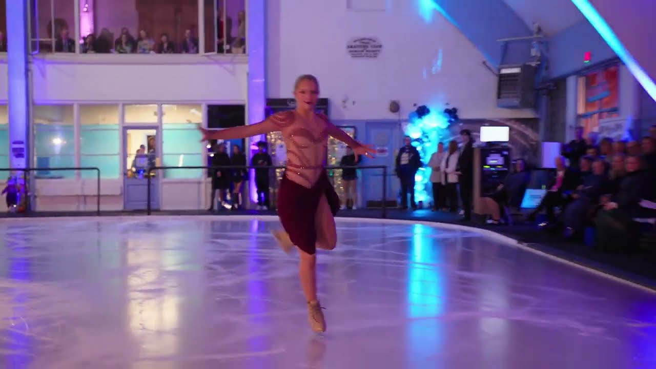 Brooke Tufts performs at Philadelphia Skating Club's 175th Anniversary Ice Gala