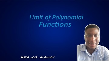 Limits of Polynomial functions