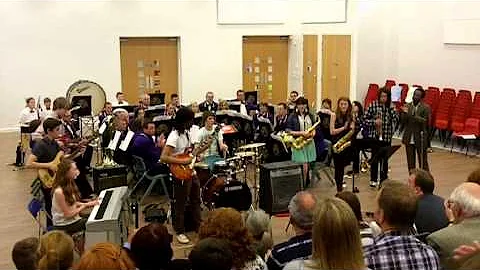 Shelley College Jazz Band featuring Dennis Rollins