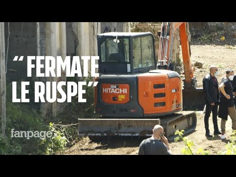 Lavori abusivi all'area archeologica dell'Ex Snia, attivisti bloccano le ruspe: "Danno ambientale" Episode cover