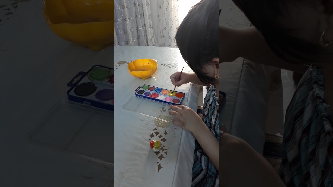 تلوين الجبس YouTube