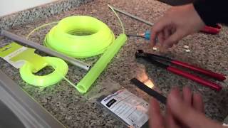 DIY - How to make LEASHES for fishing rods and Kayak gear