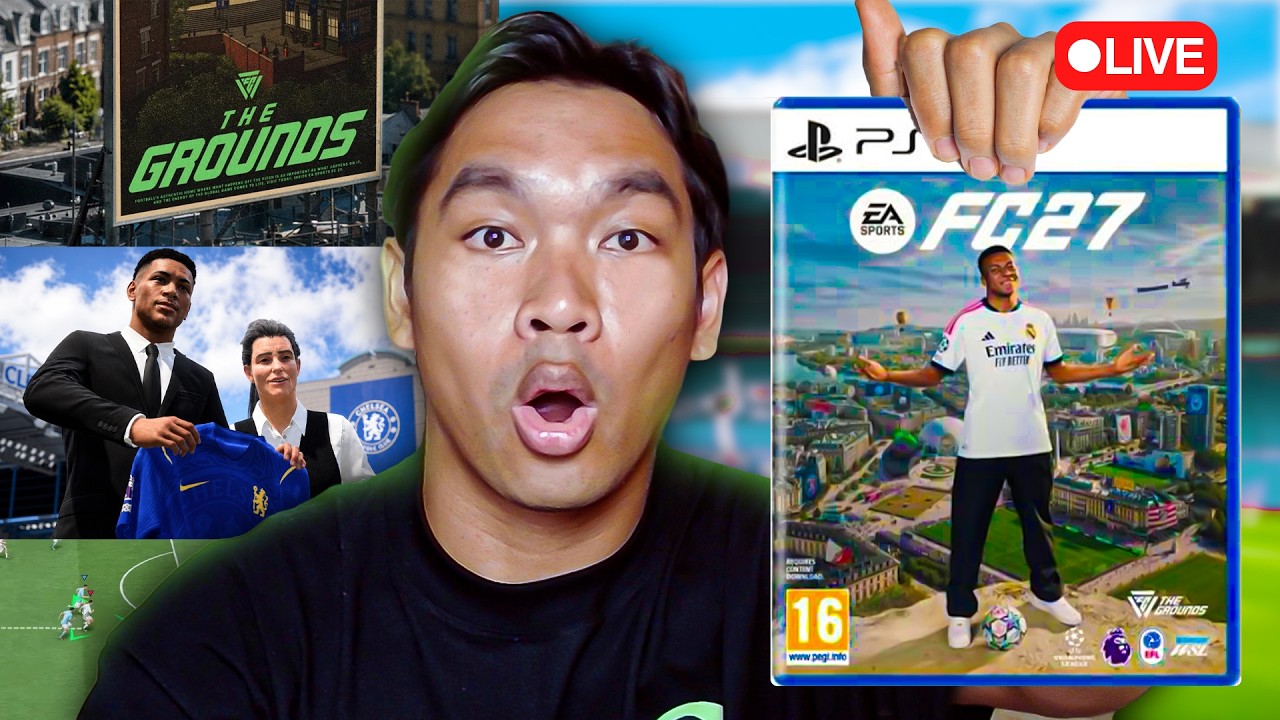 🔴 LIVE - Saya Nyobain Semua Fitur FC27, Gameplay, Career Mode, Sampai The Grounds!