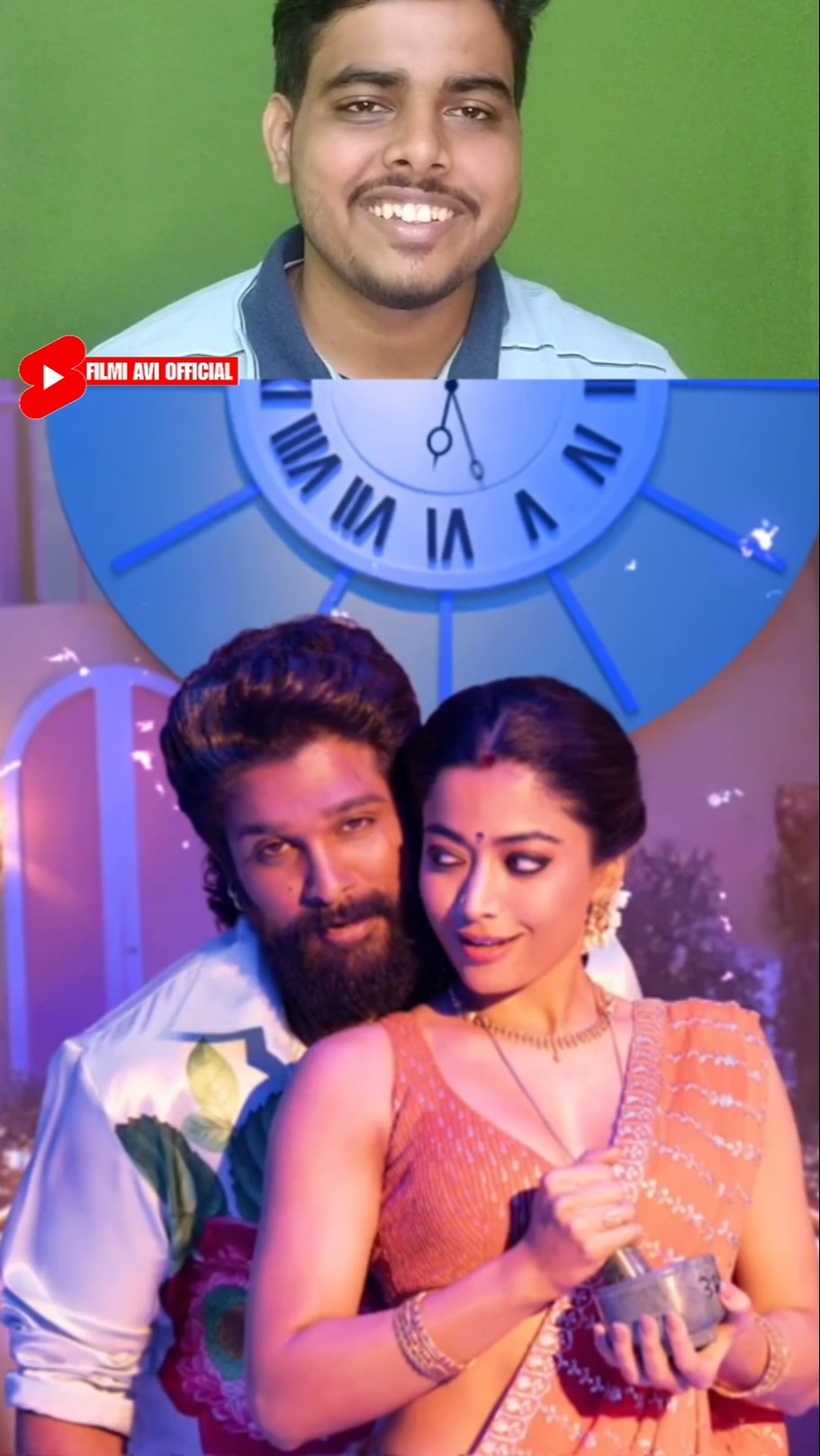 PEELINGS Song (Video) - Hindi Reaction Video | Allu Arjun and Rashmika Mandanna | #shorts #remix