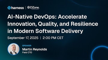 AI-Native DevOps: Accelerate Innovation, Quality, and Resilience in Modern Software Delivery