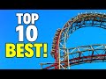 Top 10 BEST Theme Parks For INSANE Roller Coasters 