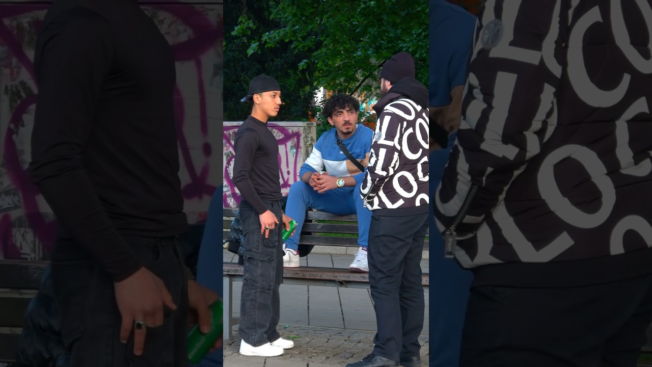 Stress mit 2 Araber wegen Bank Prank