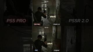 RE9 REQUIEM PS5 PRO VS PS5 PSSR 2.0 R.P.D Graphics Comparison #re9requiem #ps5pro #shorts