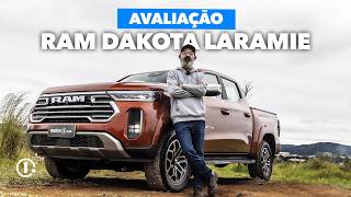 RAM DAKOTA LARAMIE 2026: É uma VERDADEIRA Ram? Veja o teste da picape, com consumo e desempenho!