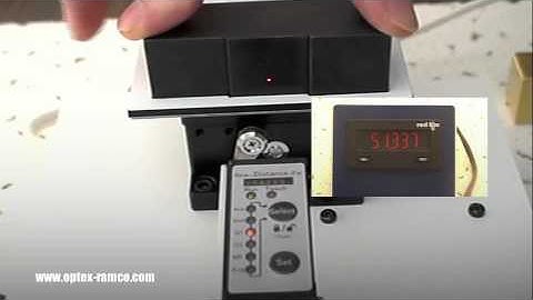 Optex FA: CD33 Series Analog Output