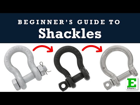 Beginner&rsquo;s Guide to Rigging Shackles - Types, Coatings, and Materials