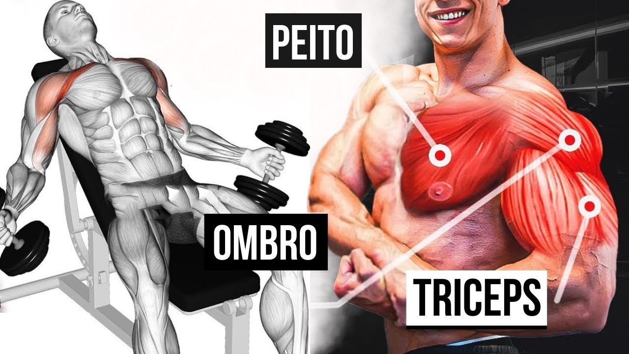Super Treino Peito, Ombro e Tríceps Avançado Completo - YouTube