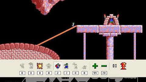 Lemmings Taxing Level 24: Follow the leader