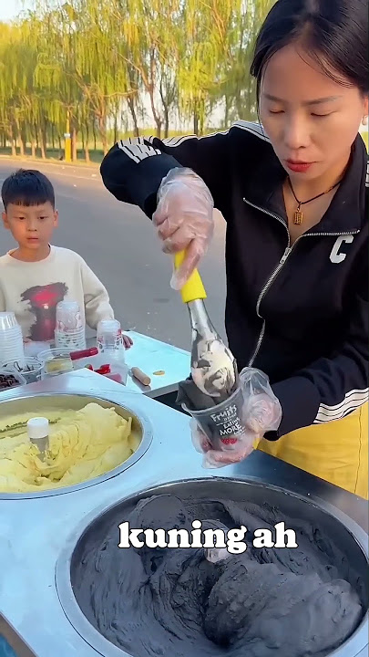 Kamu mau es krim yang mana?