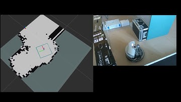 Robotino local map | odom only