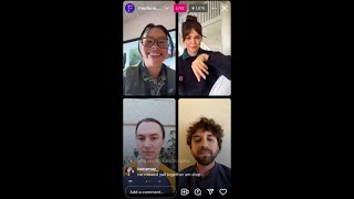 Maia Mitchell & Cierra Ramirez Instagram Live with David Lambert & Hayden Byerly 21/02/24