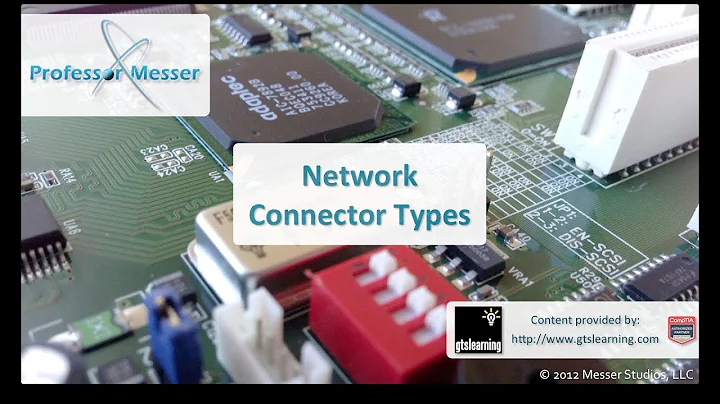 Network Connector Types - CompTIA A+ 220-801: 2.1