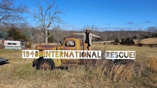 1948 International truck rescue!