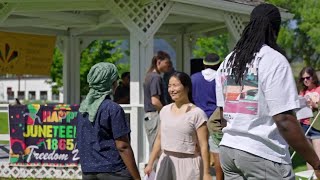 Missoulians gather at Fort Missoula to celebrate Juneteenth