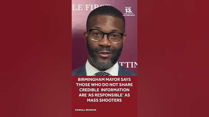 Birmingham mayor says those who don't share information are 'as responsible' as mass shooters