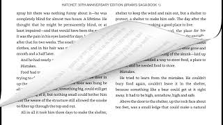 Hatchet Chapter 14