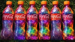 EXPERIMENT: Big Toothpaste Eruption from Giant Coca-Cola Rocket Mtn Dew Fanta Cola and Mentos.