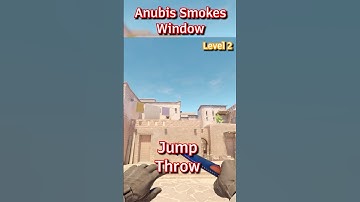 Anubis Smokes - Window #cs2 #cs2smokes #anubis