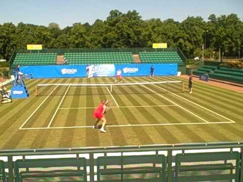 ITF Nottingham 2009 - Melanie South vs Amanda Elliott Highlights