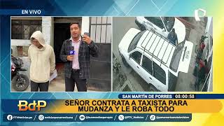 Mudanza termina en pesadilla: hombre contrata taxi en la calle y se lleva todas sus pertenencias