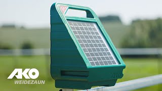 AKO Solar-Weidezaungerät Sun Power S 250 Aufbauanleitung