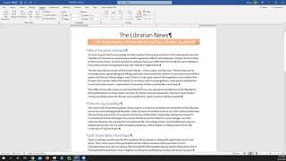 How-to Insert Continuous Section Breaks and a Pre-formatted TexBox into a Word file