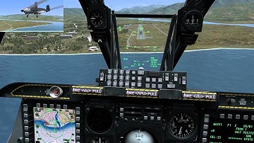 DCS: A-10C No Aileron Landing
