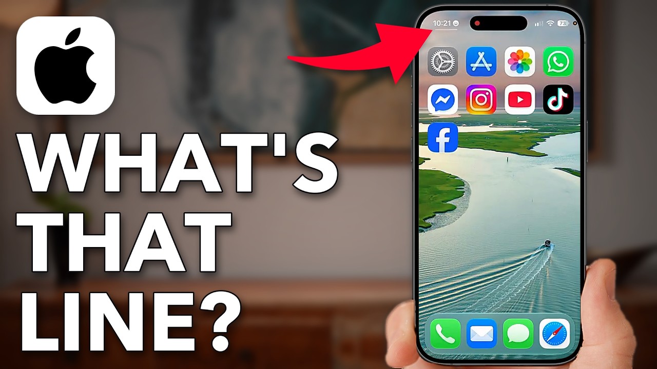What Is That Line In The Top Left Corner On iOS 27?