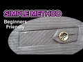 Shirt pocket sewing tutorial// senator’s chest pocket design…..beginners friendly