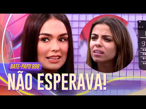 LARISSA RELEMBRA BRIGA TENSA COM KEY ALVES NA CASA DO REENCONTRO 💥 | BATE-PAPO BBB