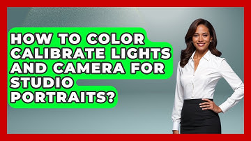 How To Color Calibrate Lights And Camera For Studio Portraits? - Image Review Studio