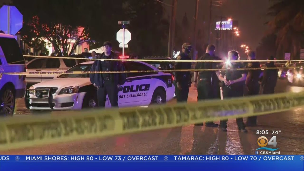 Fort Lauderdale PD Investigating Deadly Shooting YouTube