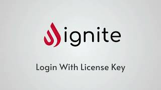 Login with license key